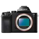 Sony A7 24.3MP Compact System Camera with a 35mm Full Frame CMOS Sensor (Body Only) (ILCE7B.CE) Sony A7 24.3MP Compact System Camera with a 35mm Full Frame CMOS Sensor (Body Only) (ILCE7B.CE)